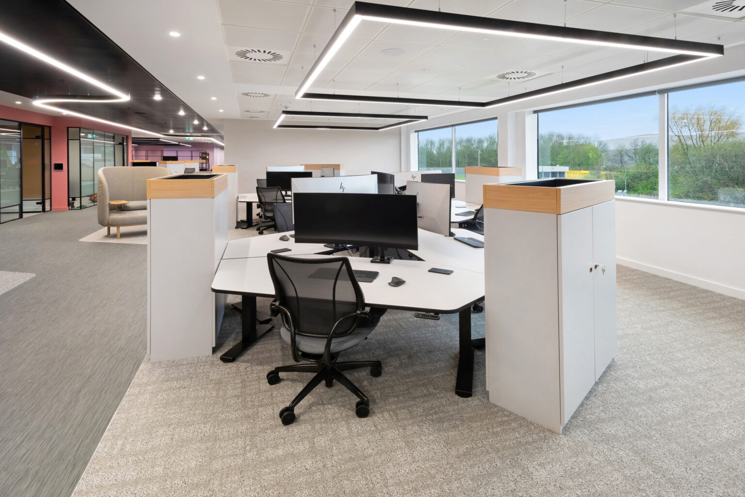 Office Lighting Design Custom