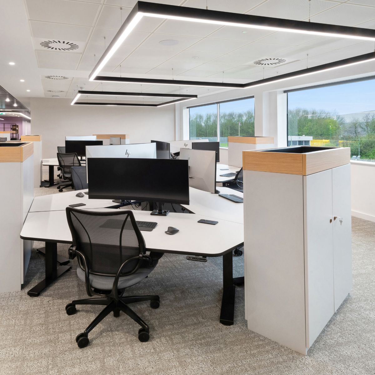 Office Bespoke Lighting Design