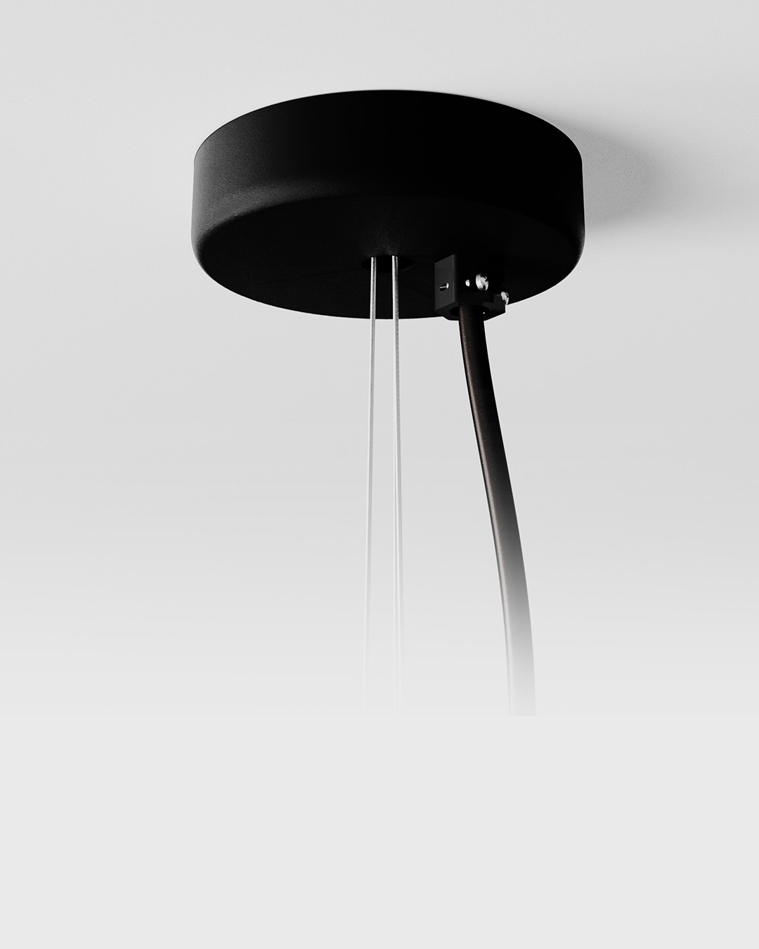 CR120 Ceiling Rose- RAL9005m Black