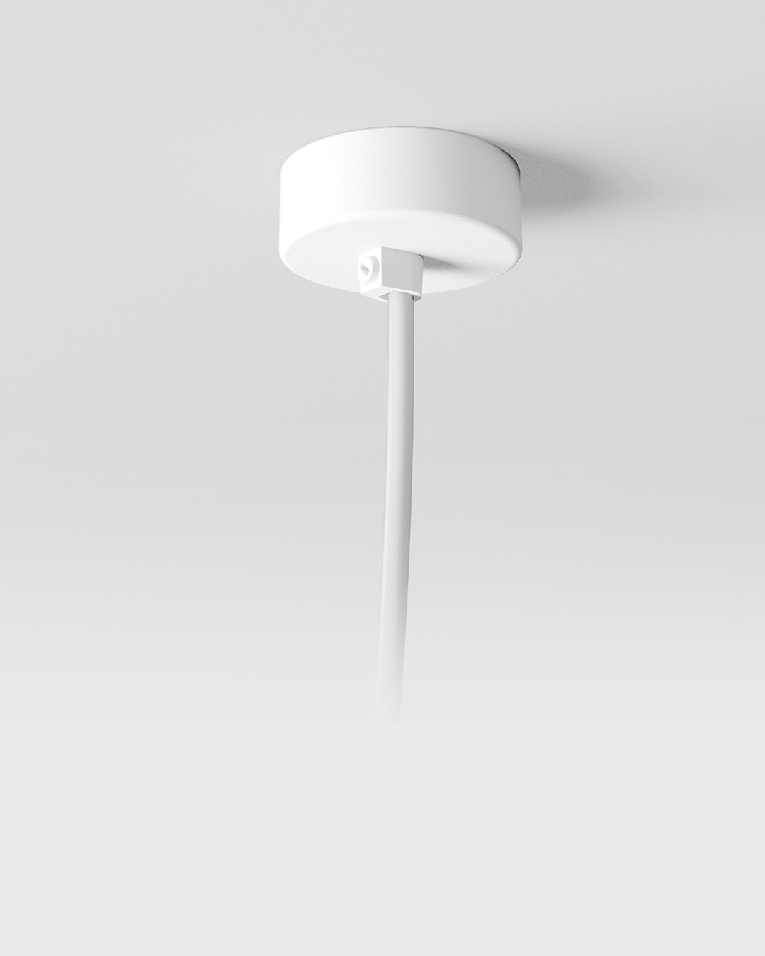 CR75 Ceiling Rose- RAL9016m White